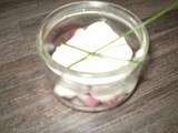 Verrine fromage/radis