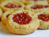 Biscuit aux noisettes, épices pain d'épices et confiture de lait