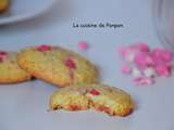 Cookies aux pralines roses