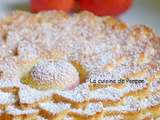 Gâteau moelleux à la rhubarbe et fraises et aux blancs d'oeufs