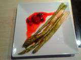 Asperge au framboise au thermomix