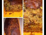 Cake rhum chocolat banane (martinique) au thermomix ou sans