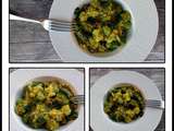 Courgettes au pesto