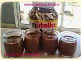 Crème dessert au Nutella au thermomix