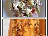 Gratin courgettes, aubergines, jambon et mozzarella