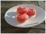 Macarons au framboises au thermomix