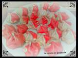 Meringue bicolore (girly) ou thermomix ou Kitchenaid