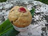 Muffins aux flocons d'avoine chocolat et framboise au thermomix et kitchenaid