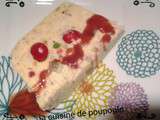 Nougat glacé et son coulis de fruits rouges au thermomix