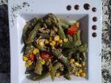 Salade composée de haricots verts au thermomix