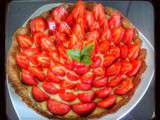 Tarte aux fraises au thermomix ou sans