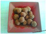 Truffes au chocolat noir au thermomix ou sans