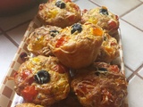 Muffins pizza pour changer un peu