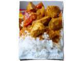 Le Poulet au Curry doux