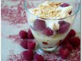 Trifle express aux Framboises