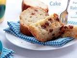 Cake moelleux aux pommes et raisins secs