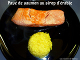 Pavé de saumon au sirop d'érable