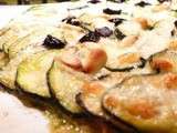 Pizza courgettes et pesto