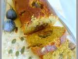 Cake seigle avoine graines et figues