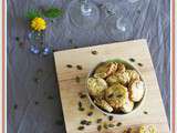 Crackers apéritif fromage et graines de courges