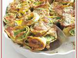 Crespelle aux blettes, ricotta et graines de tournesol