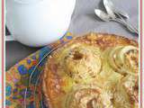 Gâteau aux pommes rustique