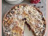 Tarte crumble aux raisins