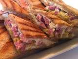 Mini-Croques Jambon Salade au Boursin Ail & Fines Herbes