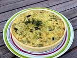 Quiche au Poireau Saumon Aneth