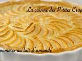 Tarte aux pommes au lait d’amande