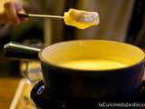 Fondue moitié-moitié au poivre au Caveau à Verbier {Bienvenue en Suisse}