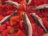 Poivrons et Tomates aux Anchois