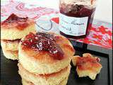 Bouchées de génoise a la confiture bonne maman [#petitdej #gouter #bonnemaman #gâteau]