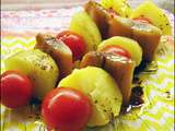 Brochettes de la baltique (pommes de terre & hareng) [#recette #faitmaison #poisson]