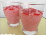 Mousse a la fraise [#mousse #dessert #fraise #fruits #verrine]