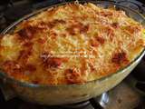 Gratin de chou fleur aux saucisses