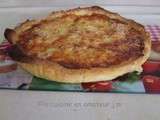 Quiche au Beaufort et bacon