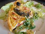 Tarte au thon et sardines au piment