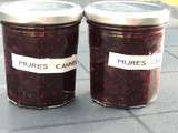 Confiture de mûres cannelle au micro-ondes