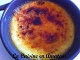 Crème brûlée