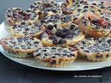 Mini clafoutis aux mûres