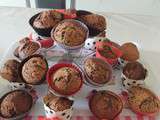 Muffins au double chocolat