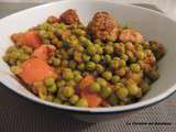 Petits pois chorizo