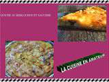 Quiche au Reblochon et saucisse de Toulouse