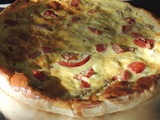 Quiche tomates et thon