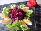 Salade de betteraves au thon