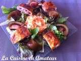 Salade de tomates noires