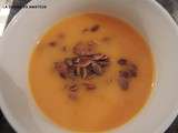 Soupe potiron aux graines de courge