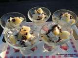 Verrine de melon mascarpone