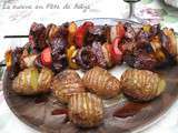 Brochette de filet de porc asiatique au sésame